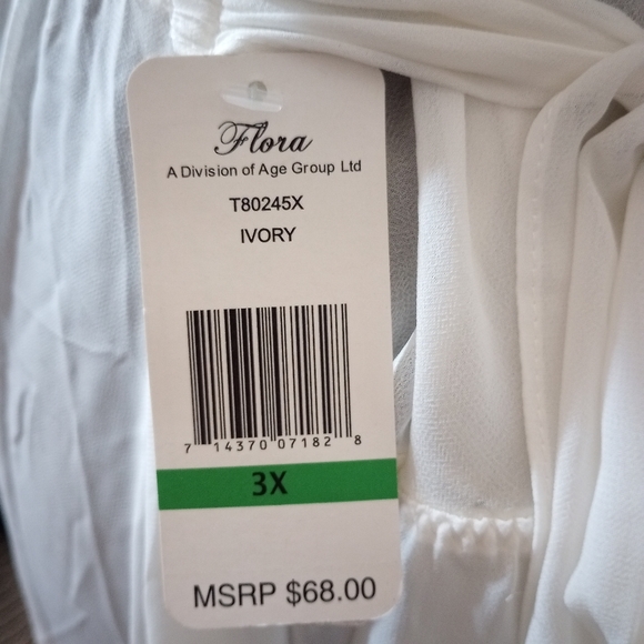 Flora Vintage Nightgown Very Sheer - Picture 12 of 16